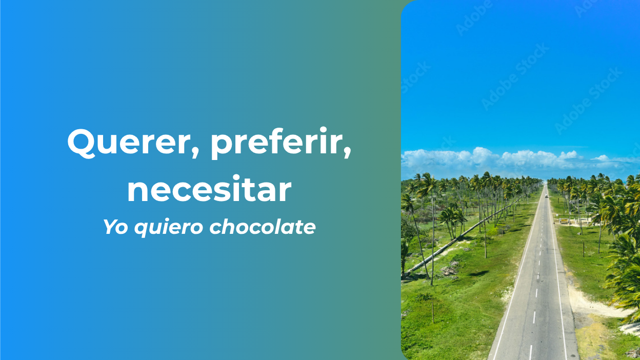 ⚡ Simple grammar: Yo quiero chocolate! ⚡ Simple grammar: Yo quiero chocolate!