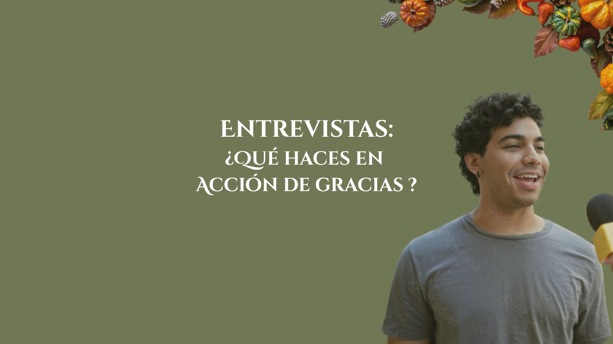🎤 Entrevistas en la calle: ¿Qué haces en el Día de Gracias? 🎤 Entrevistas en la calle: ¿Qué haces en el Día de Gracias?